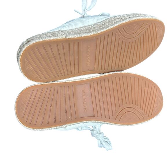 Tretorn Eve 2 Natural Espadrille Platform Sneakers Size 7.5 - Picture 7 of 8